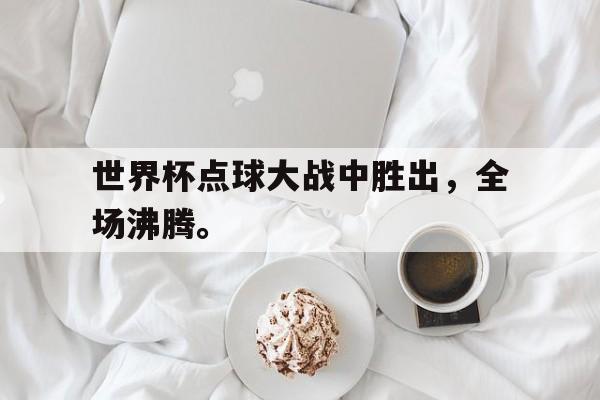 世界杯点球大战中胜出，全场沸腾。