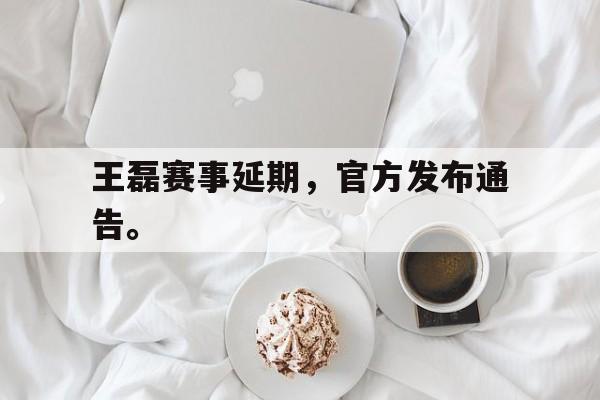 王磊赛事延期，官方发布通告。